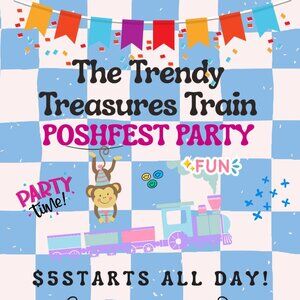 LIVE TODAY - The Trendy Treasures Train -  9/11/25 - $50 Poshmark Giveaway!!